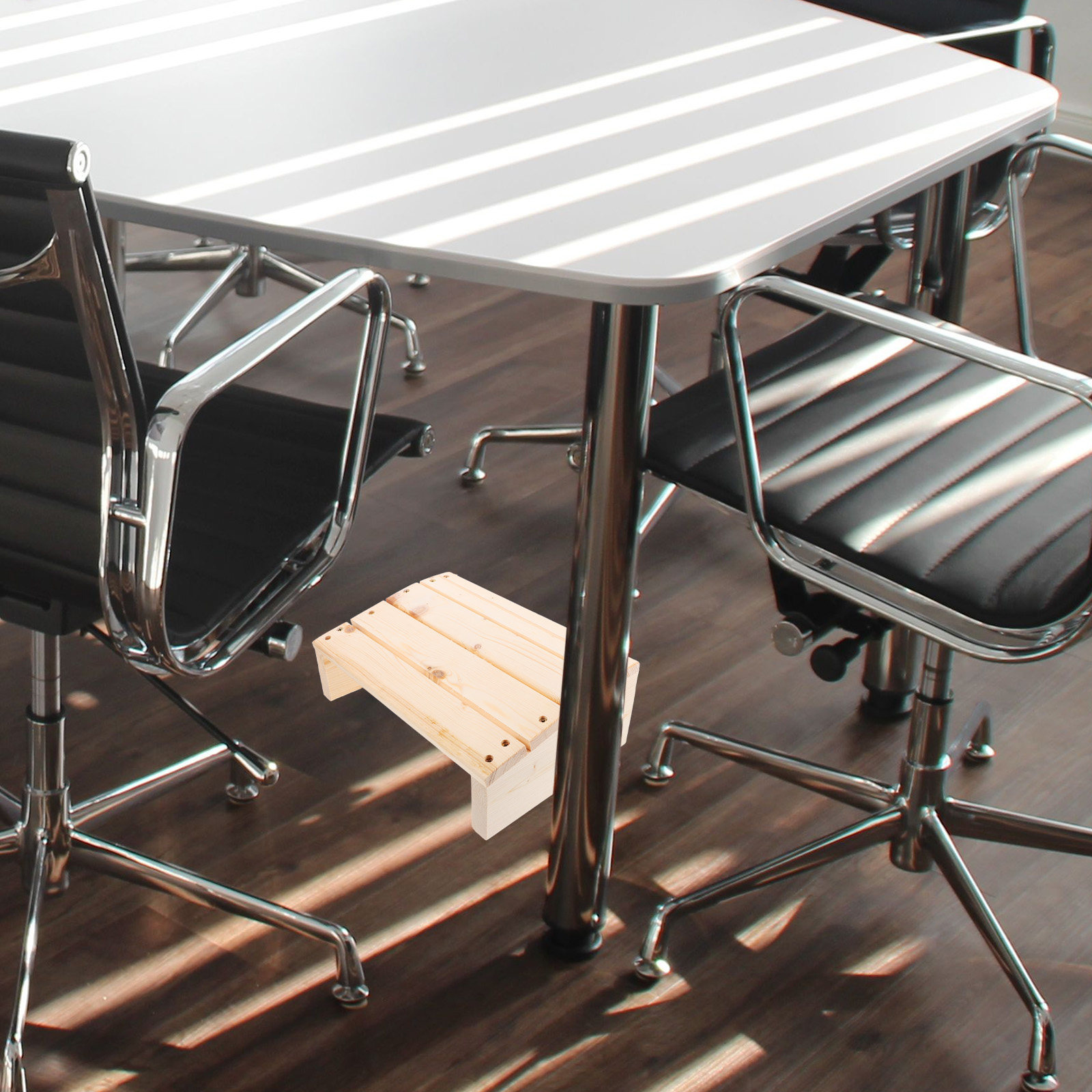 1個入り、高級木製デスク下用フットレスト。オフィスデスクでの - Footrest Under Desk のレビューと価格